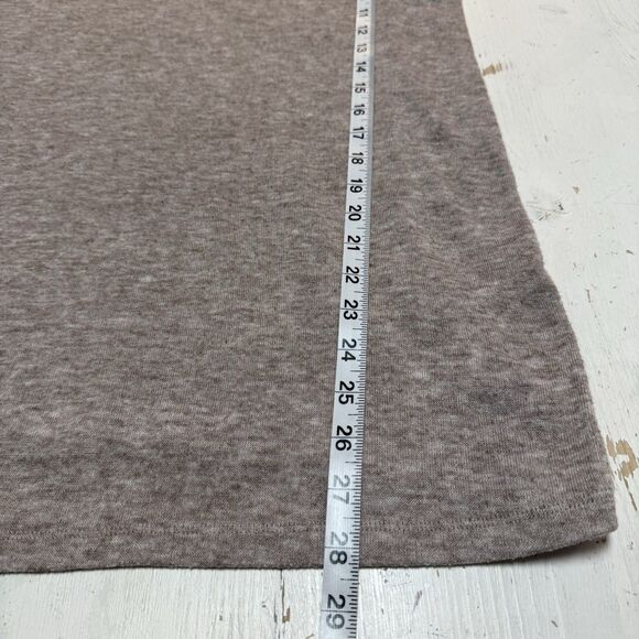 Chico's Cowl Neck Sweater Pullover Women's Size 12 Oatmeal Long Sleeve - Picture 9 of 10